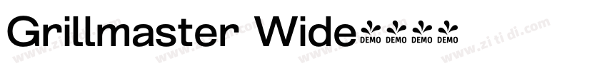 Grillmaster Wide字体转换 Grillmaster Wide字体转换